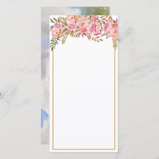 J&P Wedding Invite - versie 2 Bedankkaart (Voorkant / Achterkant)