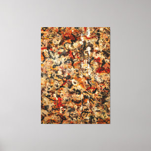 J. P. - ZONDER TITEL - c. 1945-1949 - Actie schild Canvas Afdruk