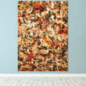 J. P. - ZONDER TITEL - c. 1945-1949 - Actie schild Canvas Afdruk (Insitu (Houten vloer))