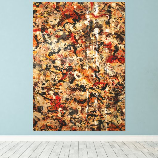 J. P. - ZONDER TITEL - c. 1945-1949 - Actie schild Canvas Afdruk (Insitu (Houten vloer))