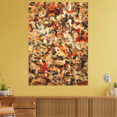 J. P. - ZONDER TITEL - c. 1945-1949 - Actie schild Canvas Afdruk (Insitu (Woonkamer))