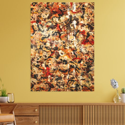 J. P. - ZONDER TITEL - c. 1945-1949 - Actie schild Canvas Afdruk (Insitu (Woonkamer))