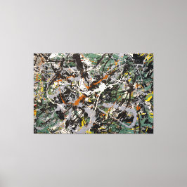 J. P. - Zonder titel (GROEN ZILVER) - 1949 - Canvas Afdruk