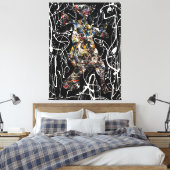 J. P. - Zonder titel (Uitgeknipt figuur) - 1948 - Canvas Afdruk (Insitu (Slaapkamer))