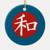 J-Peace Keramisch Ornament (Voorkant)