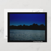 J. Percy Priest Lake bij nacht Briefkaart (Voorkant / Achterkant)