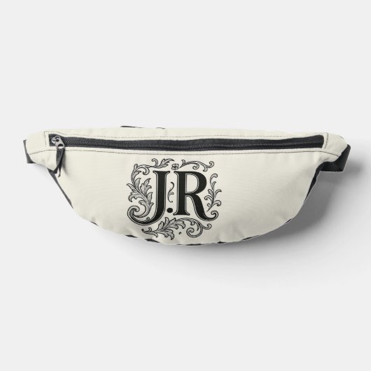 J.R. Initialen met Decor Heuptasje (Liggend)