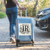 J.R Initialen met Decor Sticker (Koffer Insitu)