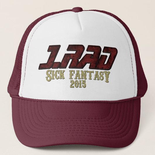 J.Rad Sick Fantasy Trucker Hat Pet (Voorkant)