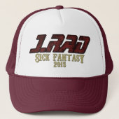 J.Rad Sick Fantasy Trucker Hat Trucker Pet (Voorkant)