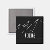 J-RIDGE Line Magnet (Voorkant / Achterkant)