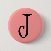 J RONDE BUTTON 5,7 CM (Voorkant)