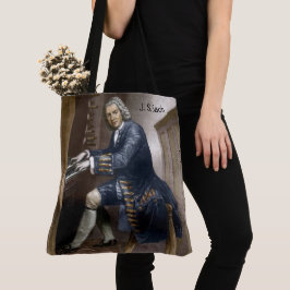 J.S. Bach aan het pijporgel - Organist's muziekboe Tote Bag