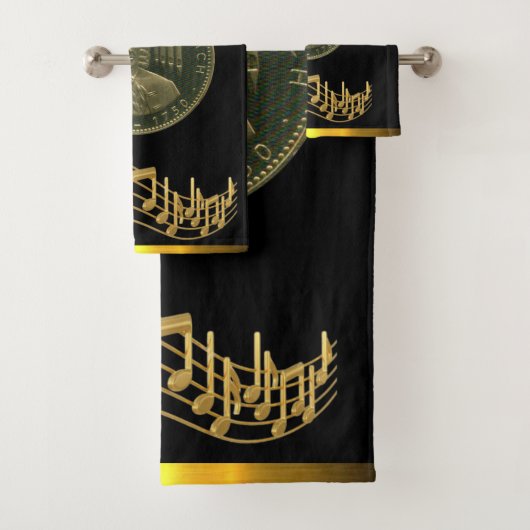 J. S. Bach Herdenkingsgeschenk Gast Bad Handdoek (Insitu)
