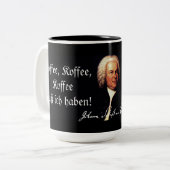 J. S. Bach Koffee Mok (Voorkant links)