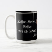 J. S. Bach Koffee Mok (Links)