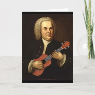 J.S. Bach op Uke Kaart