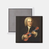 J.S. Bach op Uke Magneet (Voorkant / Achterkant)