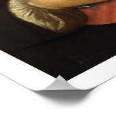 J.S. Bach op Uke Poster (Hoek)