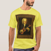 J.S. Bach op Uke T-shirt (Voorkant)