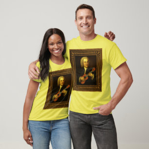 J.S. Bach op Uke T-shirt