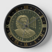 J. S. Bach Organist Commemorative Orgelpijp Wand (Voorkant)