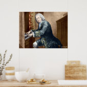J.S. Bach Poster (Keuken)