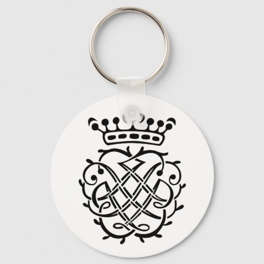 J.S. Bach seal Sleutelhanger (Voorkant)