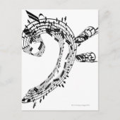 J.S.Bach's Cello Suite Briefkaart (Voorkant)