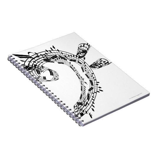 J.S.Bach's Cello Suite Notitieboek (Rechterzijde)