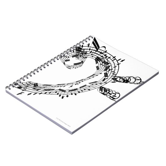 J.S.Bach's Cello Suite Notitieboek (Linkerzijde)