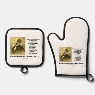 J.S. Mill Fatale Neiging Veroorzaakt de Helft van Ovenwant & Pannenlap Set