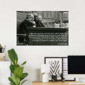 J. Skelly Wright Poster (Thuiskantoor)