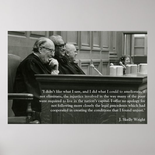 J. Skelly Wright Poster (Voorkant)