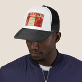  J Stevens vuurwapenrood Pistool en trucker Hat Pet (In situ)