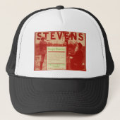  J Stevens vuurwapenrood Pistool en trucker Hat Trucker Pet (Voorkant)