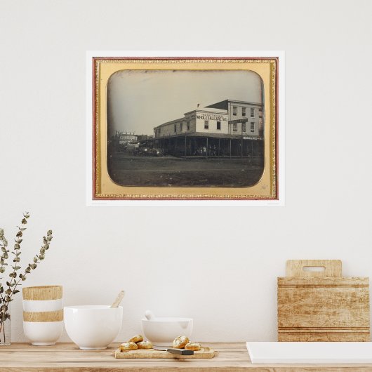 J Street and Fourth Street, Sacramento (40087) Poster (Keuken)