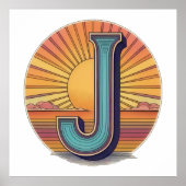 J Sunrise Splendor Poster (Voorkant)