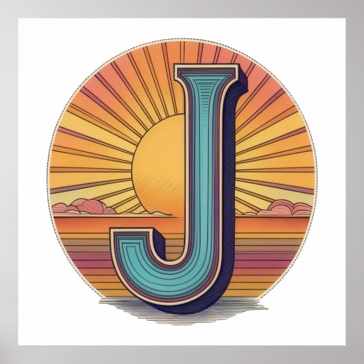 J Sunrise Splendor Poster (Voorkant)