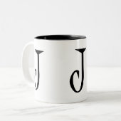 J TWEEKLEURIGE KOFFIEMOK (Voorkant links)