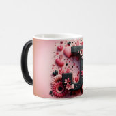 J Valentine Alfabet 3D Magische Mok (Voorkant links)