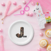 J voor Jezus gewoonte Papieren Bordje (Feest)