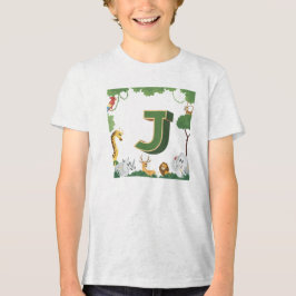 J voor Jungle Tri-Blend Shirt