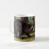 J.W. Audubon - Ursus Americanus Zwart Beer Koffiemok (Voorkant links)
