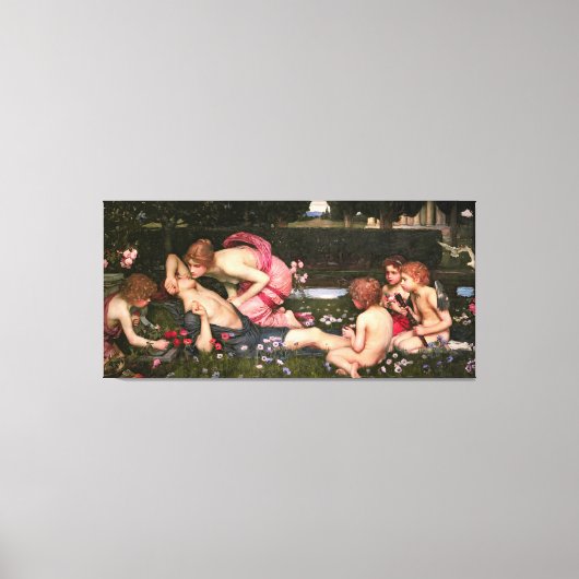 J. W. WATERHOUSE - DE OPNIEUWING VAN ADONIS - 1899 CANVAS AFDRUK (Voorkant)