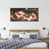 J. W. WATERHOUSE - DE OPNIEUWING VAN ADONIS - 1899 CANVAS AFDRUK (Insitu (Slaapkamer))