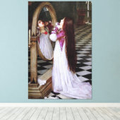 J. W. WATERHOUSE - MARIANA IN HET ZUIDEN - 1897 - CANVAS AFDRUK (Insitu (Houten vloer))