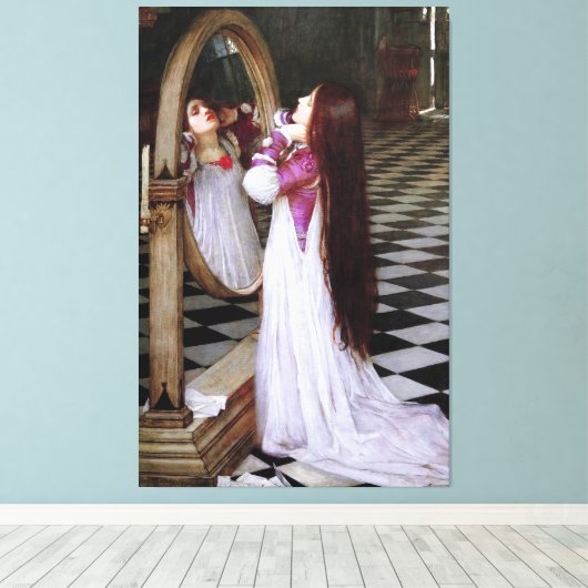 J. W. WATERHOUSE - MARIANA IN HET ZUIDEN - 1897 - CANVAS AFDRUK (Insitu (Houten vloer))