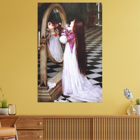 J. W. WATERHOUSE - MARIANA IN HET ZUIDEN - 1897 - CANVAS AFDRUK (Insitu (Woonkamer))