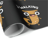 J Wandelen Grappig alfabet Pun Dark BG Cadeaupapier (Rol Hoek)